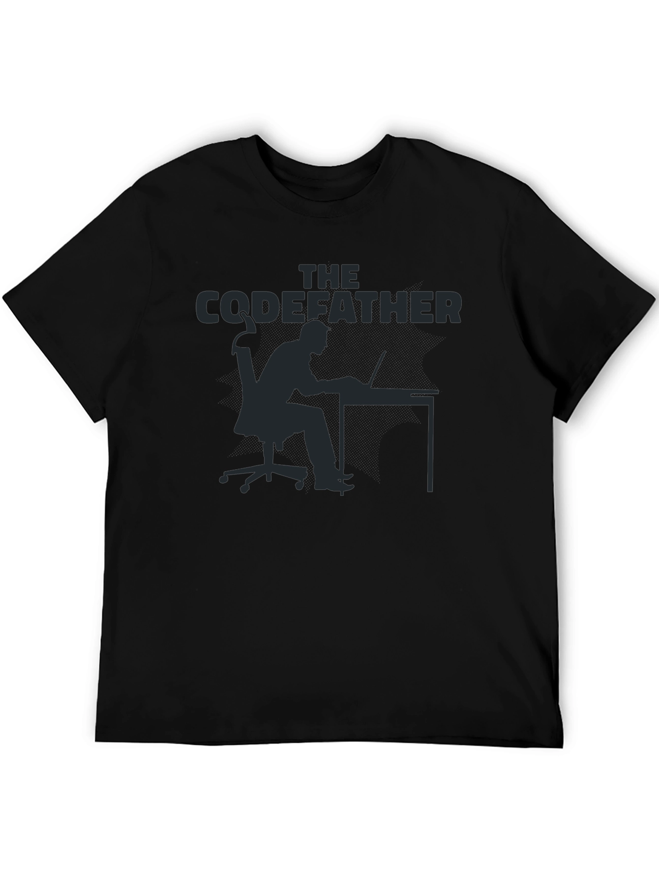 The Codefather Black T-Shirt - Programmer Gift