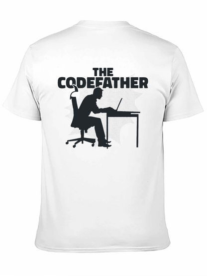 The Codefather Black T-Shirt - Programmer Gift