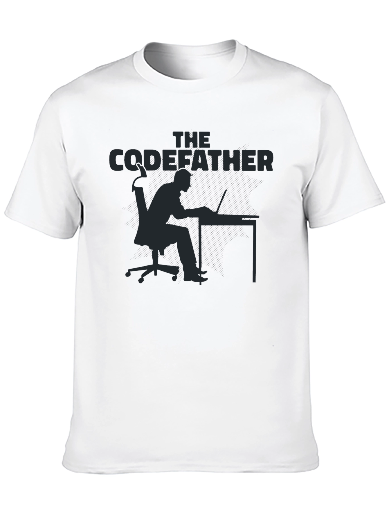The Codefather Black T-Shirt - Programmer Gift
