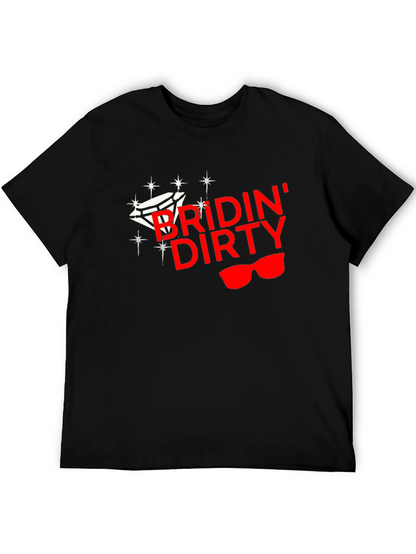 Bridin Dirty Graphic Tee - Black