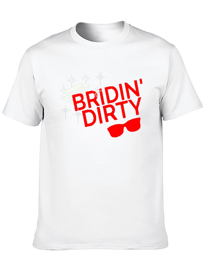 Bridin Dirty Graphic Tee - Black