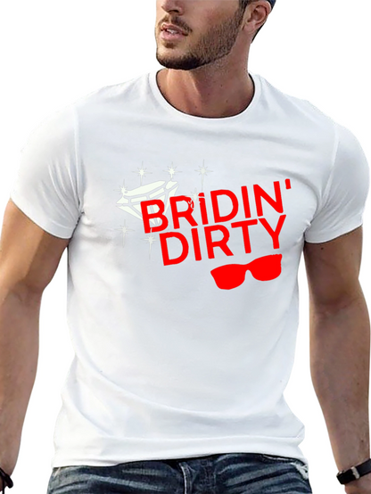 Bridin Dirty Graphic Tee - Black