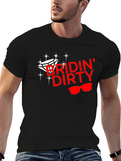 Bridin Dirty Graphic Tee - Black