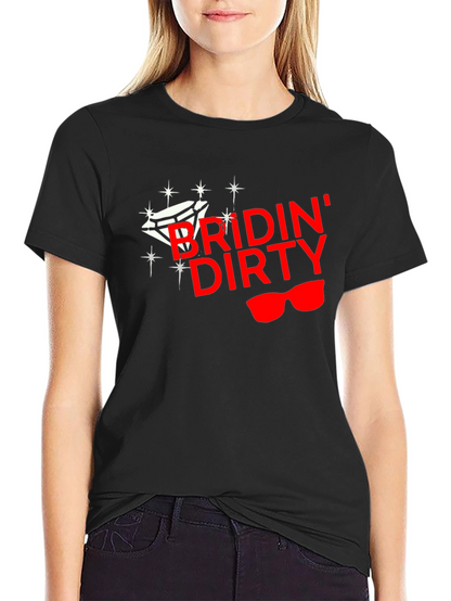 Bridin Dirty Graphic Tee - Black