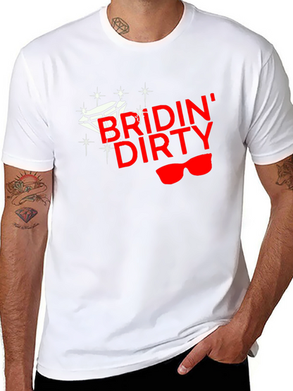 Bridin Dirty Graphic Tee - Black