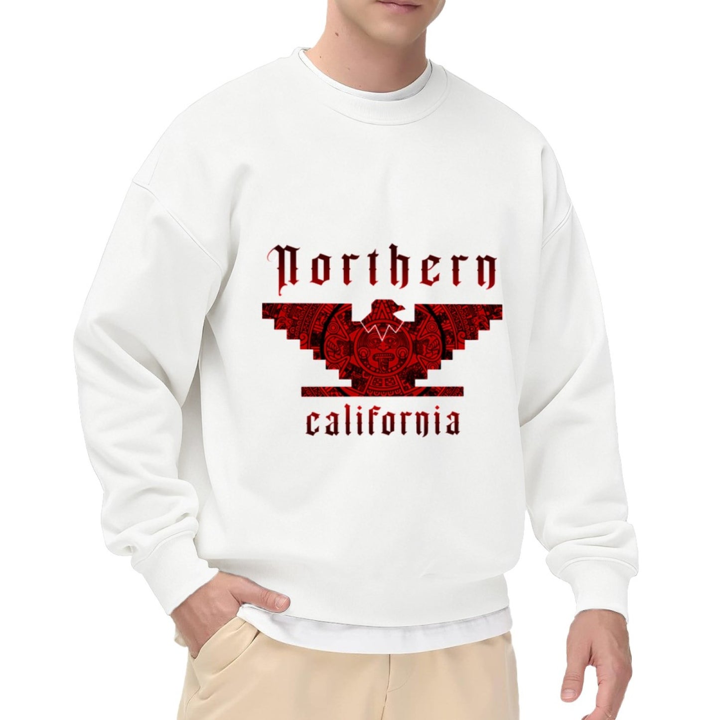 Northern California Tribal-Inspired Graphic Sweatshirt