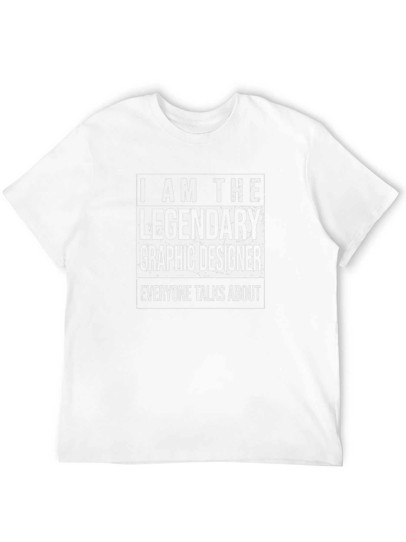 Legendary Graphic Designer T-Shirt - Black