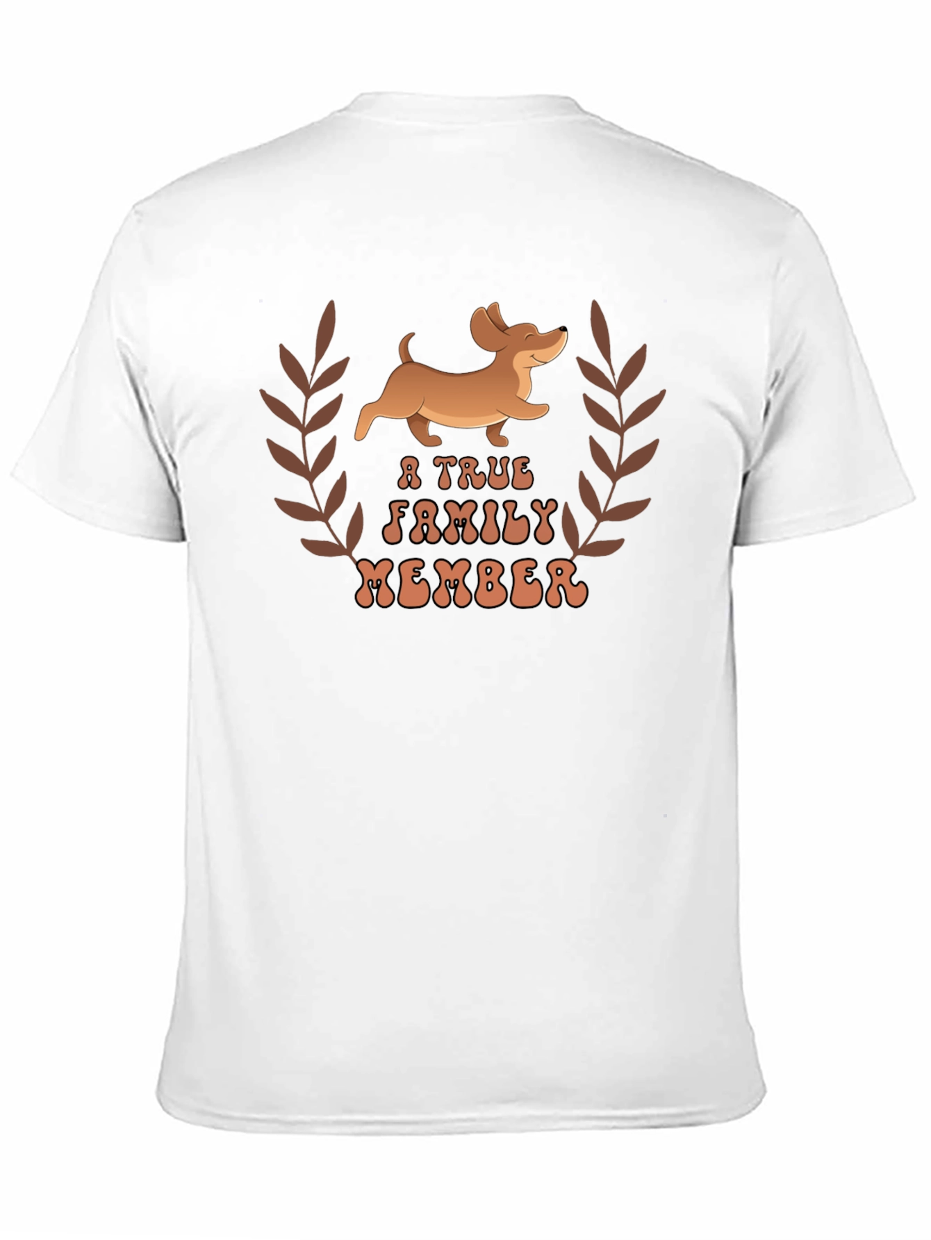 Dachshund True Family Member Graphic T-Shirt