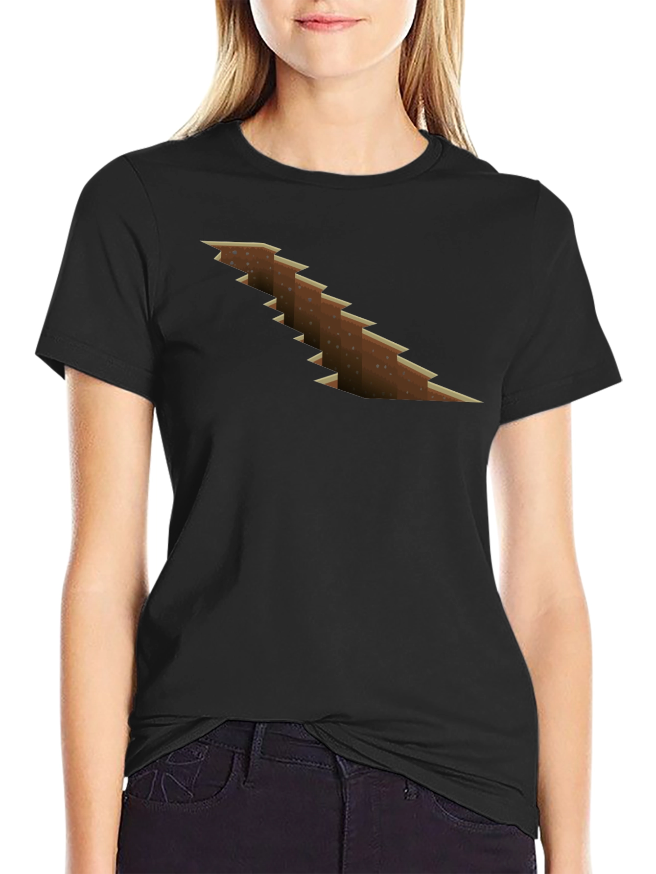 Ripped Minecraft Earth T-Shirt