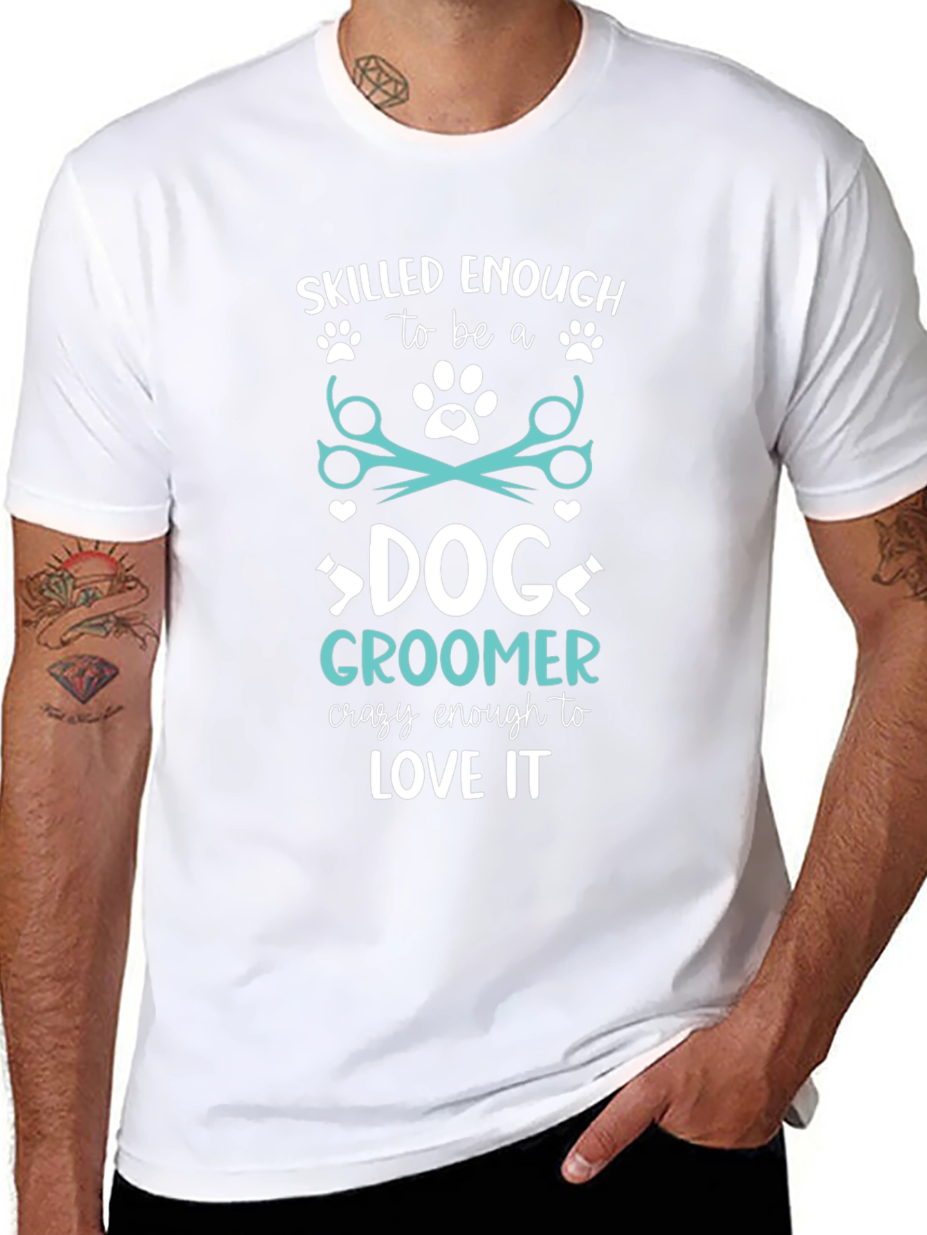 Skilled Dog Groomer Graphic Tee