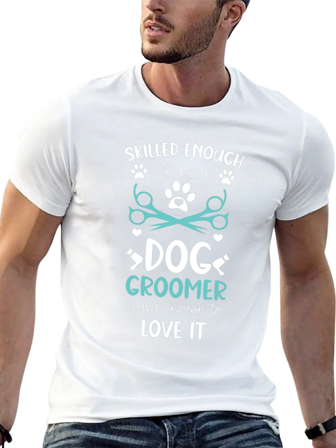 Skilled Dog Groomer Graphic Tee