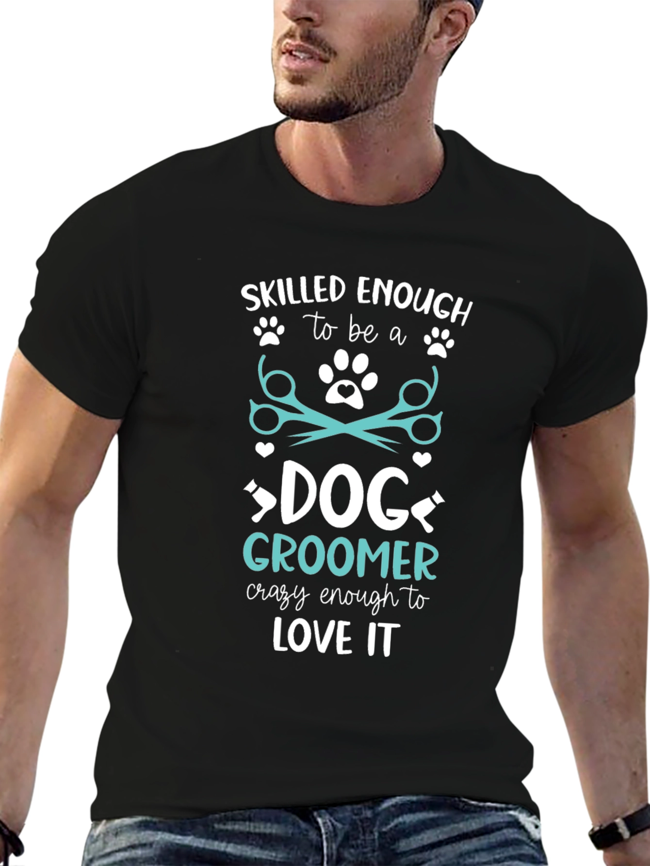 Skilled Dog Groomer Graphic Tee