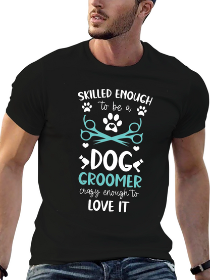 Skilled Dog Groomer Graphic Tee