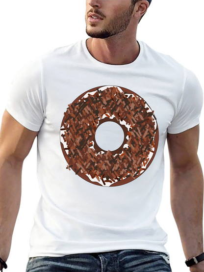 Donut Sprinkle Graphic Tee - Unisex Crew Neck