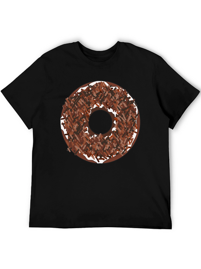 Donut Sprinkle Graphic Tee - Unisex Crew Neck