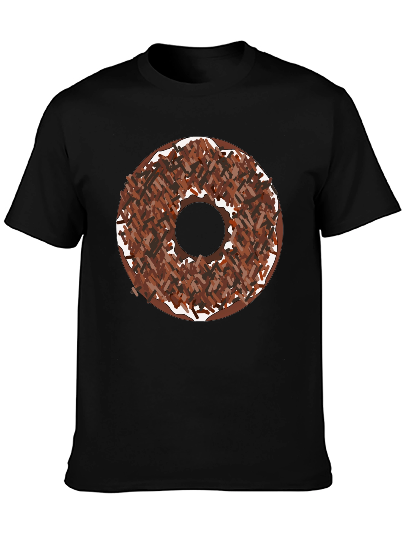 Donut Sprinkle Graphic Tee - Unisex Crew Neck