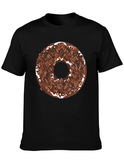 Donut Sprinkle Graphic Tee - Unisex Crew Neck