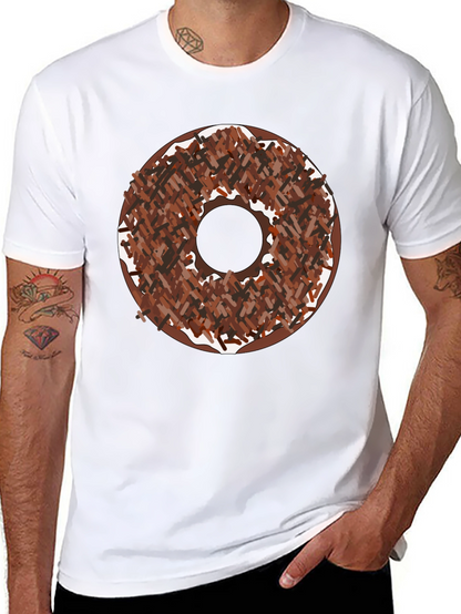 Donut Sprinkle Graphic Tee - Unisex Crew Neck
