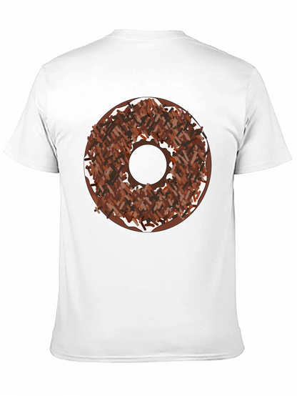 Donut Sprinkle Graphic Tee - Unisex Crew Neck