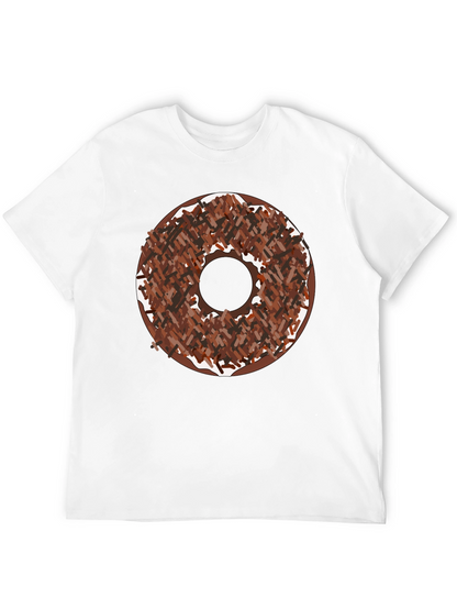 Donut Sprinkle Graphic Tee - Unisex Crew Neck