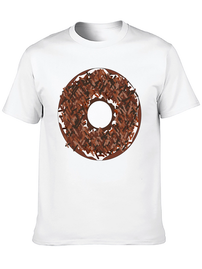 Donut Sprinkle Graphic Tee - Unisex Crew Neck