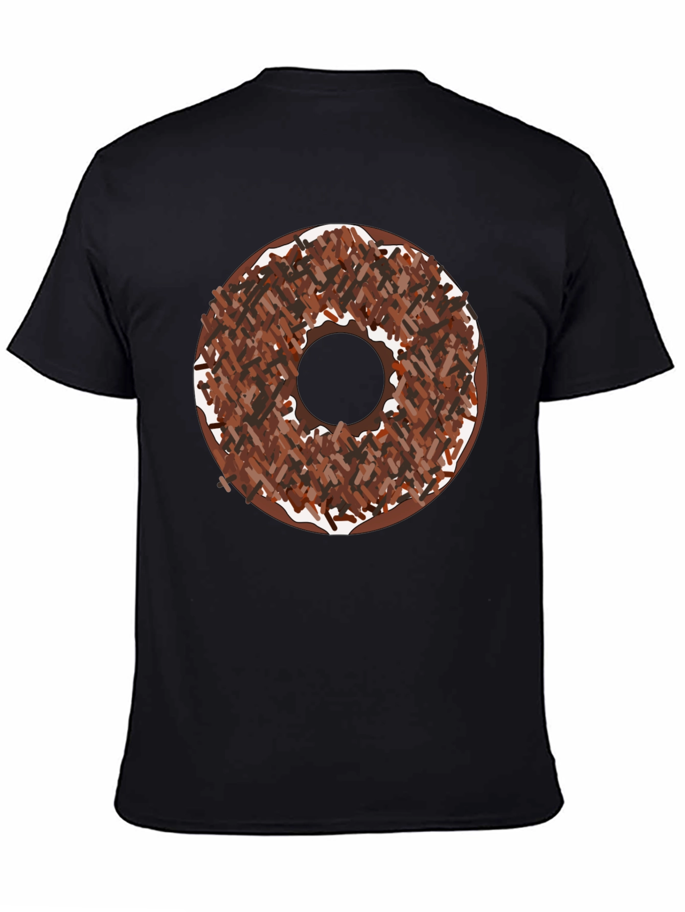 Donut Sprinkle Graphic Tee - Unisex Crew Neck