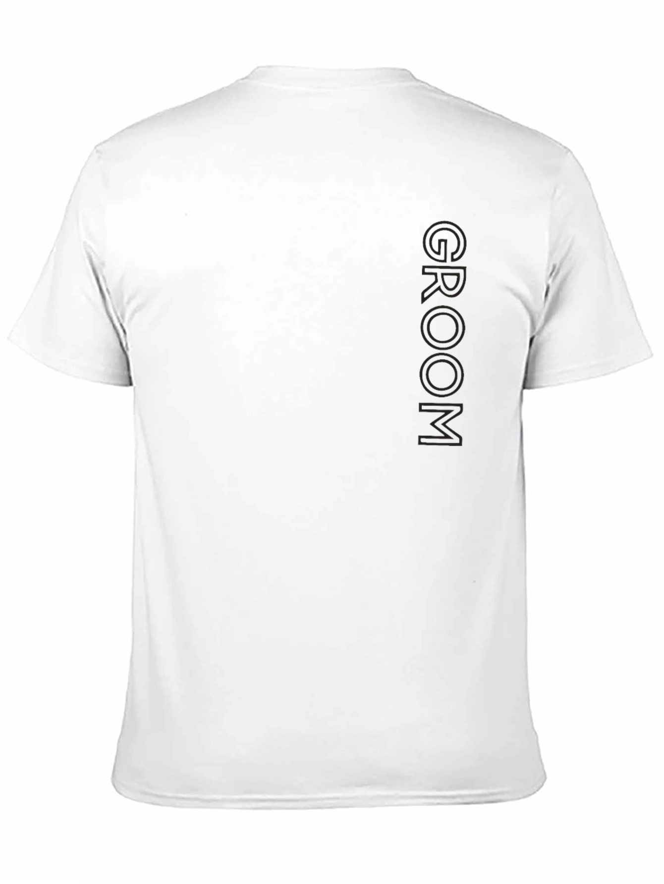 Groom Black Crewneck T-Shirt