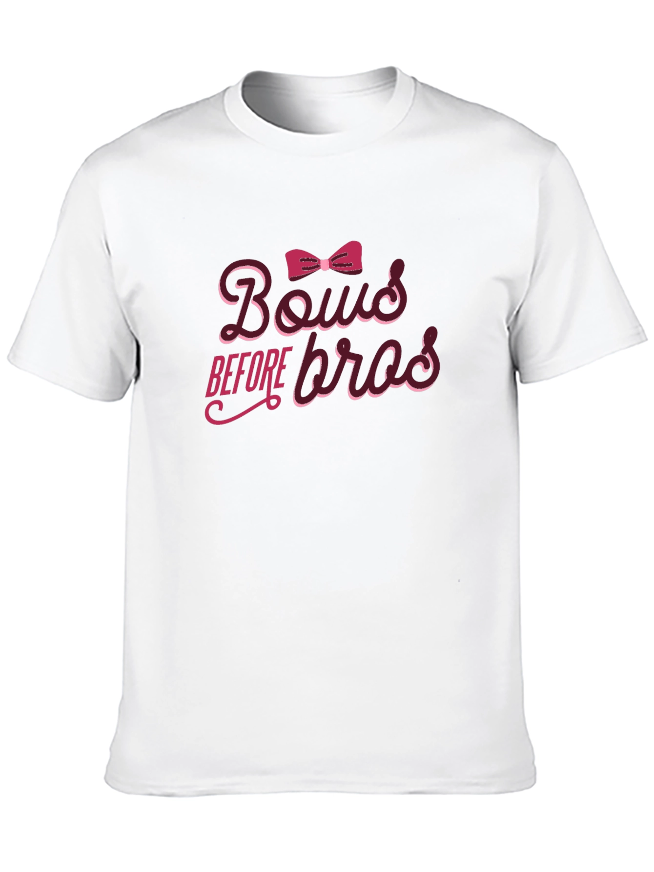 Bows Before Bros Graphic T-Shirt