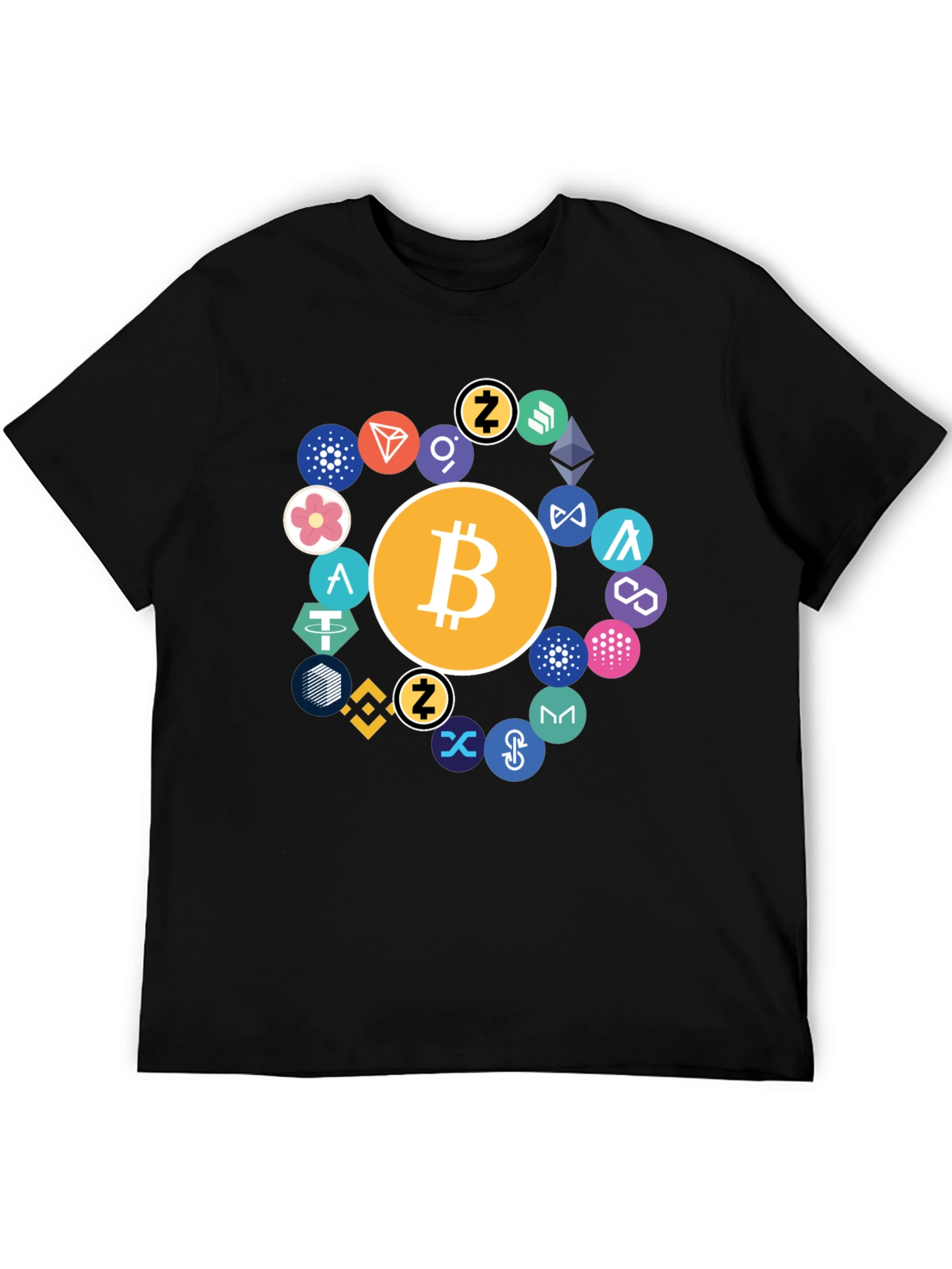 Crypto Currency Bitcoin T-Shirt