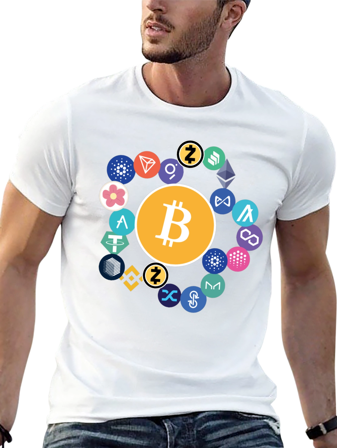 Crypto Currency Bitcoin T-Shirt