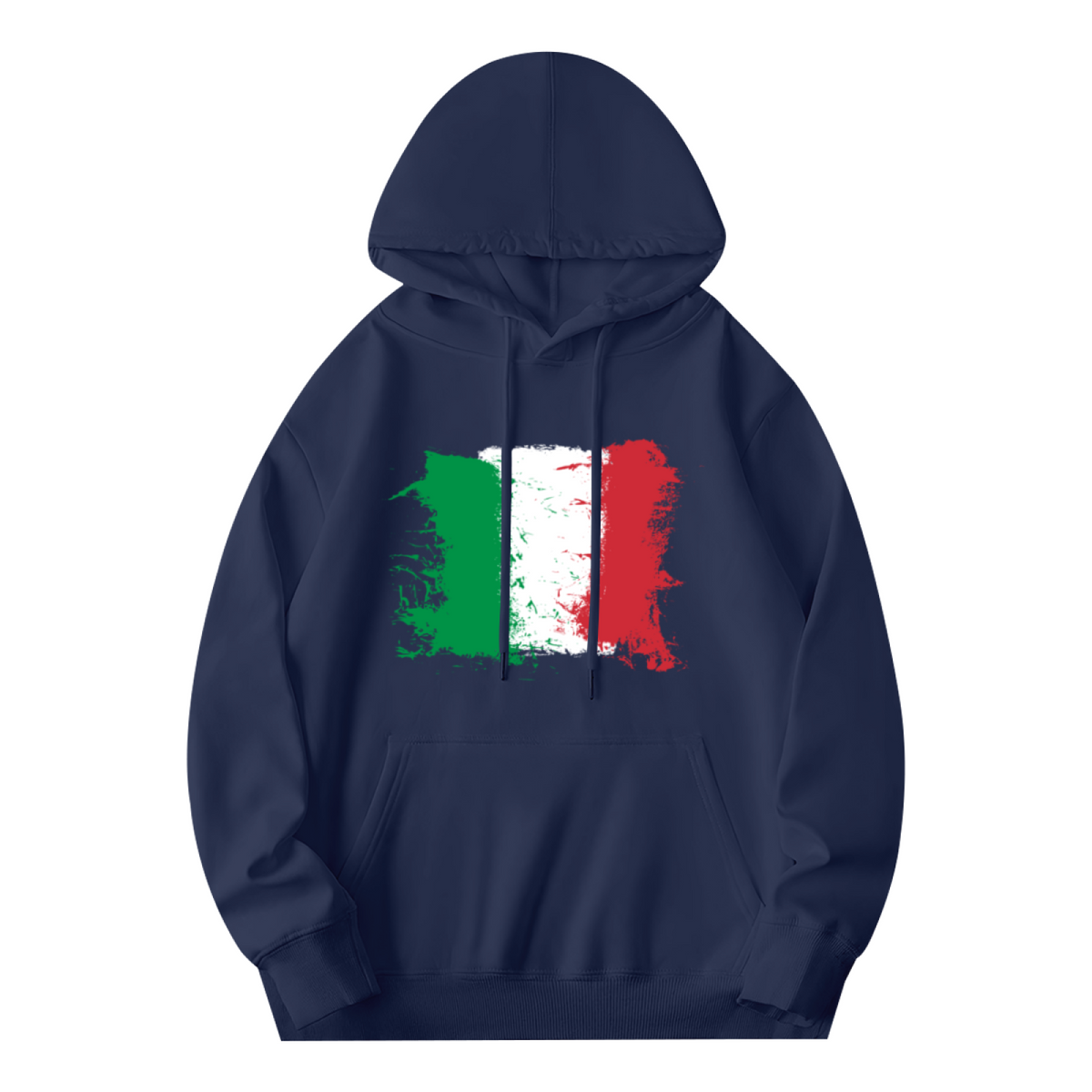Unisex Graphic Hoodie - Distressed, Grunge-Style Illustration