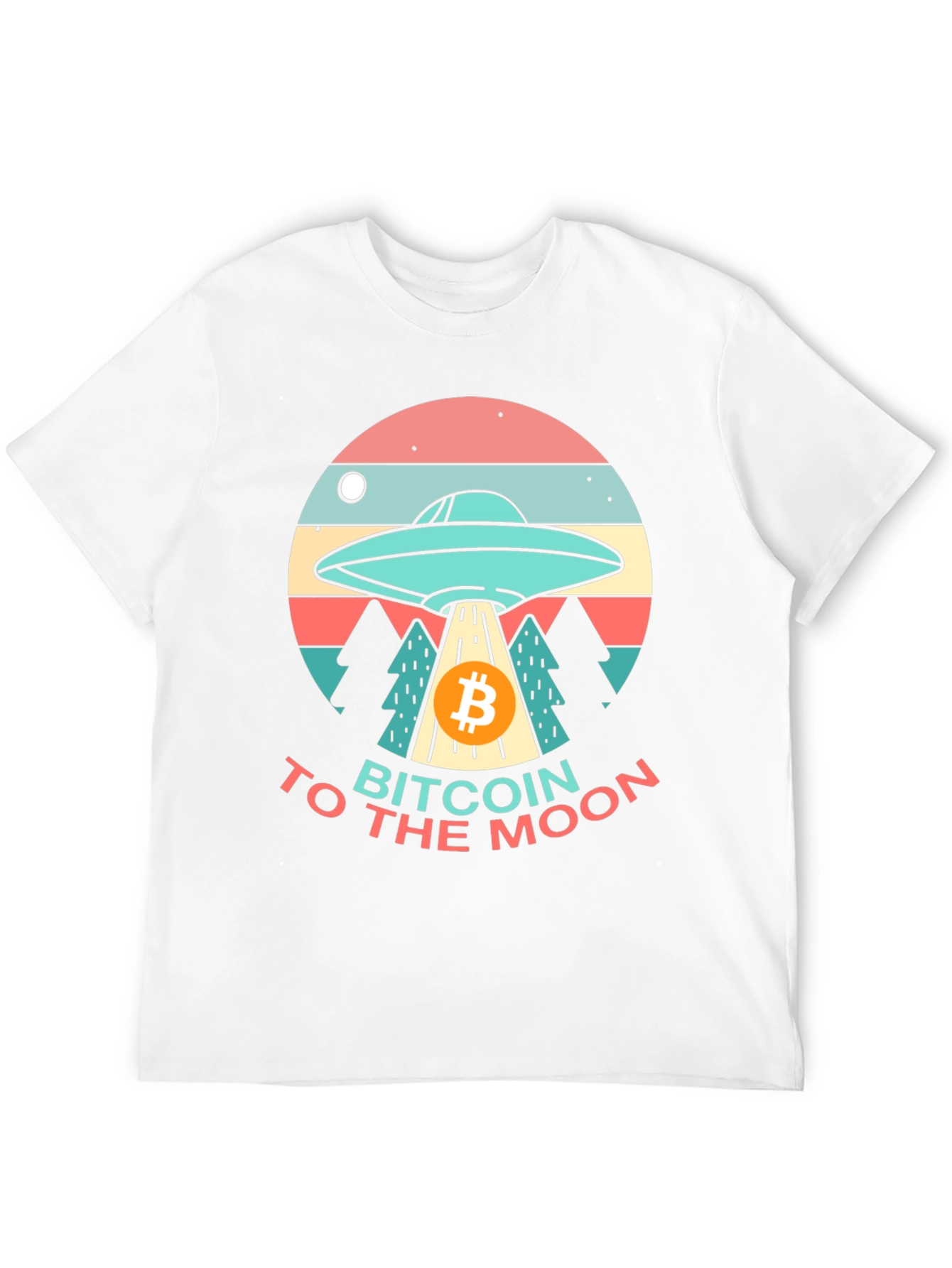 Bitcoin to the Moon T-Shirt