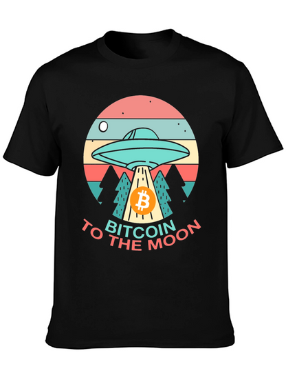 Bitcoin to the Moon T-Shirt