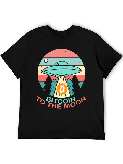Bitcoin to the Moon T-Shirt