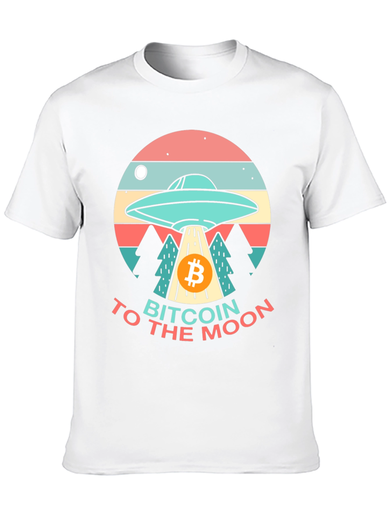 Bitcoin to the Moon T-Shirt
