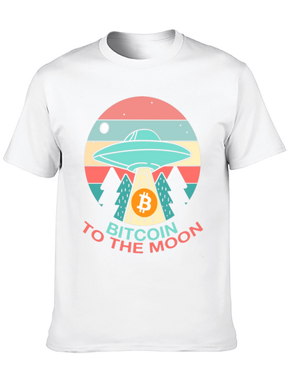 Bitcoin to the Moon T-Shirt