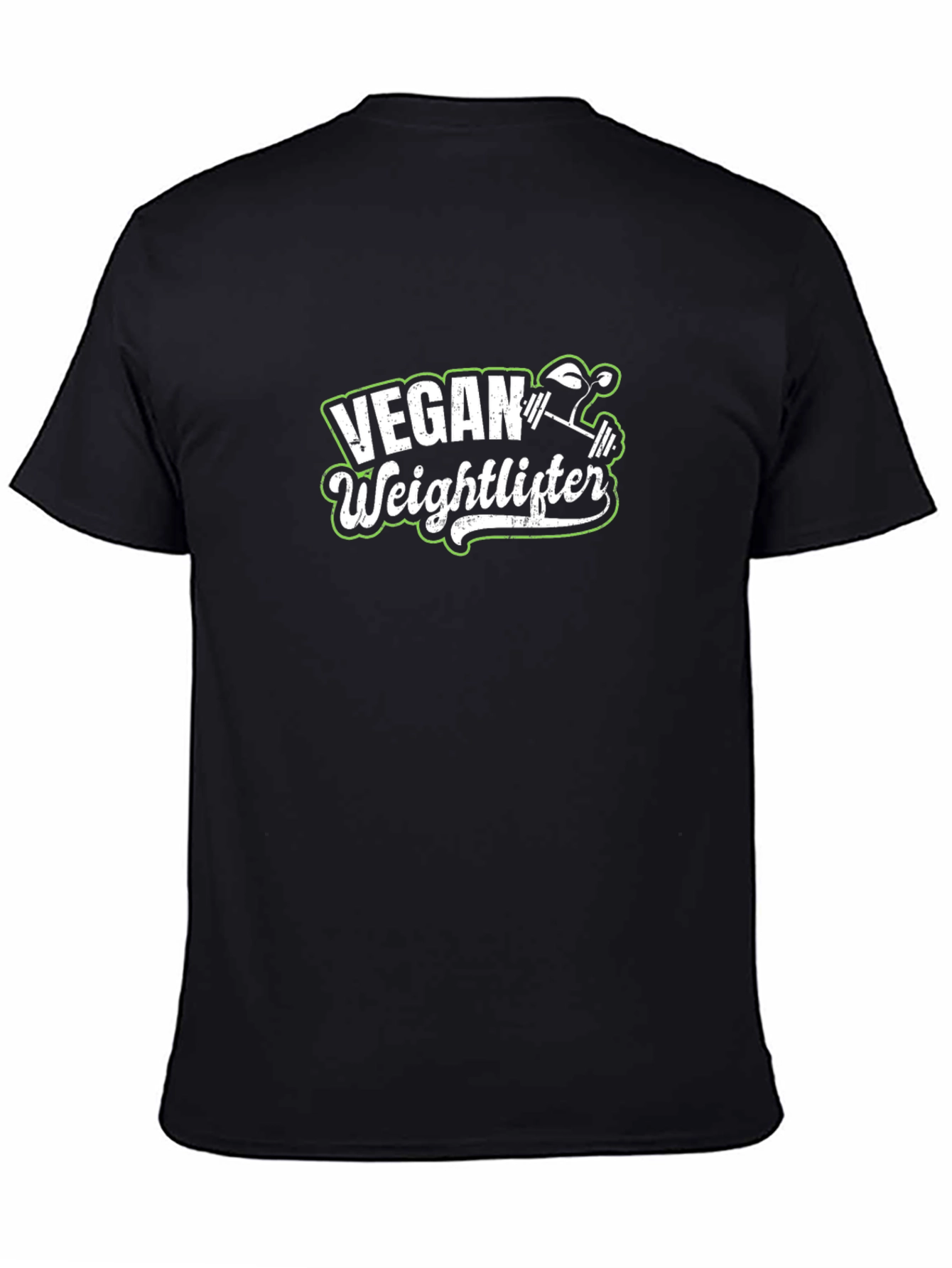 Vegan Weightlifter T-Shirt - Plant-Based Power!