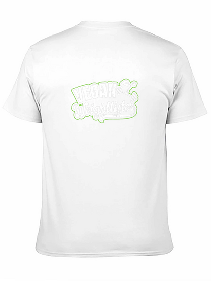 Vegan Weightlifter T-Shirt - Plant-Based Power!