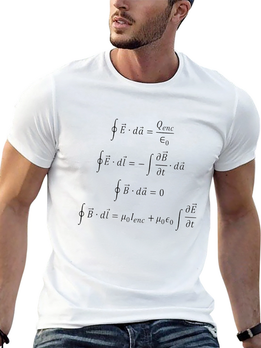 Physics Equation T-Shirt - Science Geek Tee
