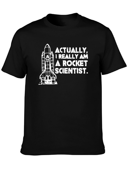 Rocket Scientist T-Shirt - Space Shuttle Design