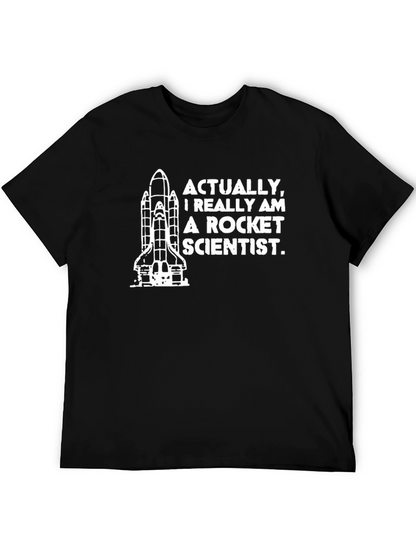 Rocket Scientist T-Shirt - Space Shuttle Design