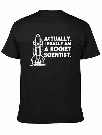 Rocket Scientist T-Shirt - Space Shuttle Design