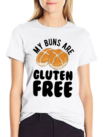 Gluten Free Buns Graphic Tee - Funny Food T-Shirt