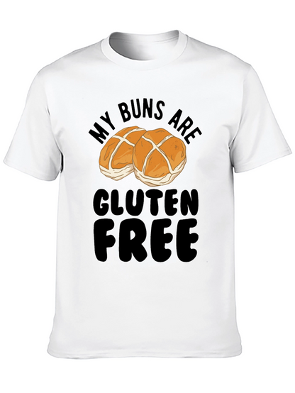 Gluten Free Buns Graphic Tee - Funny Food T-Shirt