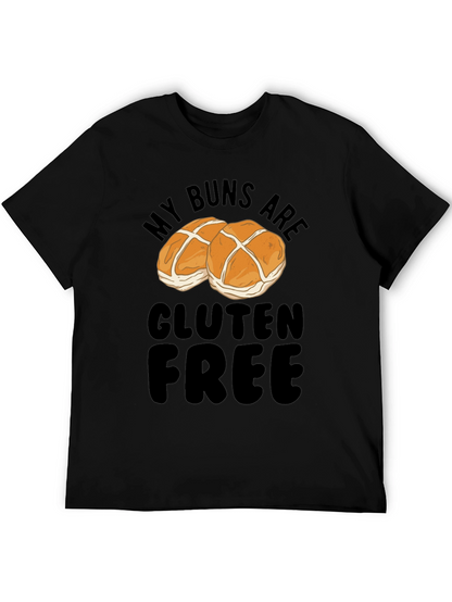 Gluten Free Buns Graphic Tee - Funny Food T-Shirt