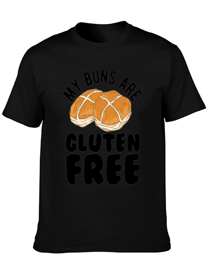 Gluten Free Buns Graphic Tee - Funny Food T-Shirt
