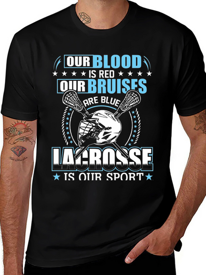 Lacrosse T-Shirt - Blood Bruises Sport Tee