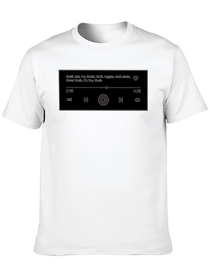 Music Genre Player T-Shirt
