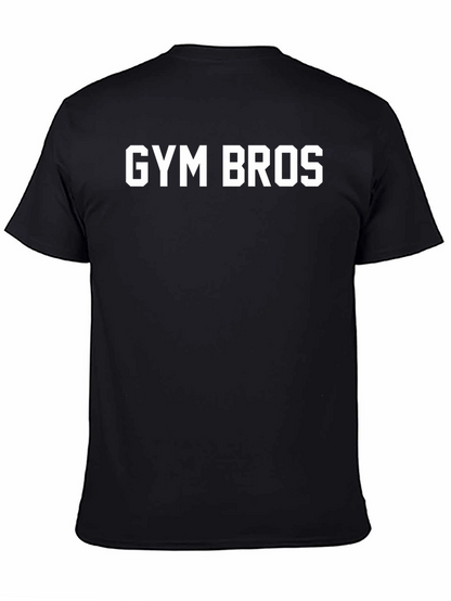 Gym Bros Black T-Shirt - Workout Apparel