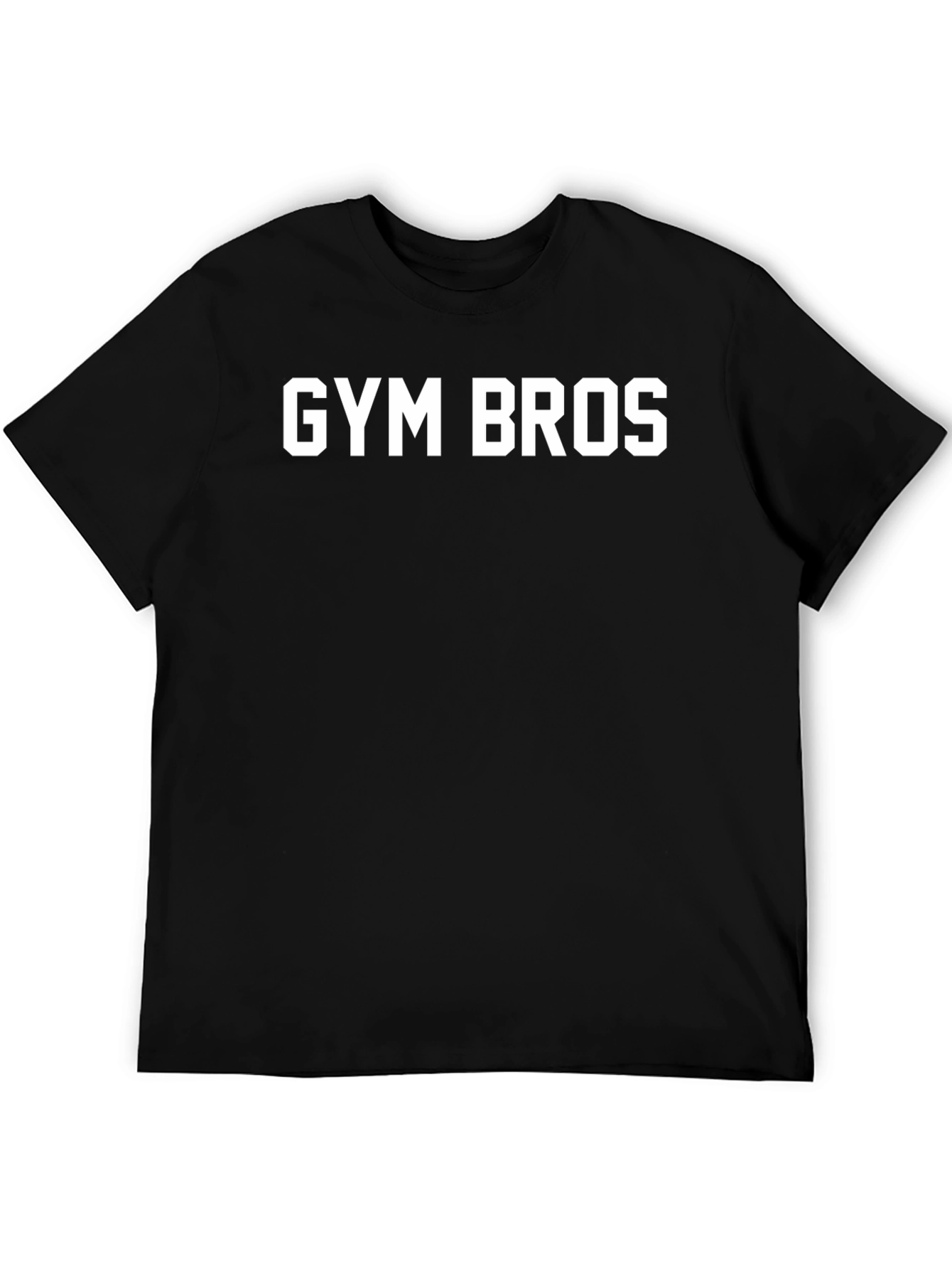 Gym Bros Black T-Shirt - Workout Apparel